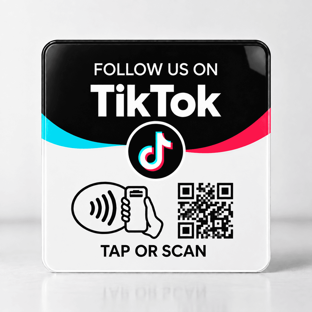 TikTok NFC-kort fra Tap Inn